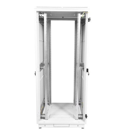 Шкаф коммутационный ЦМО ШТК-М-42.8.8-4ААА 42U 800x820мм пер.дв.перфор. задн.дв.стал.лист 2 бок.пан. 500кг белый