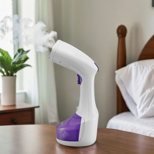 Отпариватель ручной KitFort КТ-9206, белый/фиолетовый