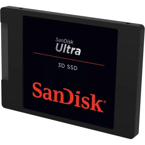 SSD SanDisk Ultra 3D (SDH3-1T00-G26) 2,5” SATA 1Tb, TBW 400, 1 year