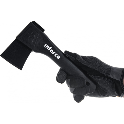 Топор Inforce IA 06-12-23 универсальный с точилкой в кофре 440 г, 230 мм