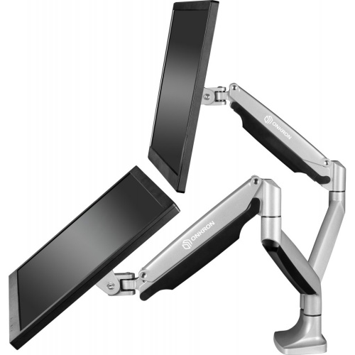 Кронштейн для мониторов Onkron G200 серебристый