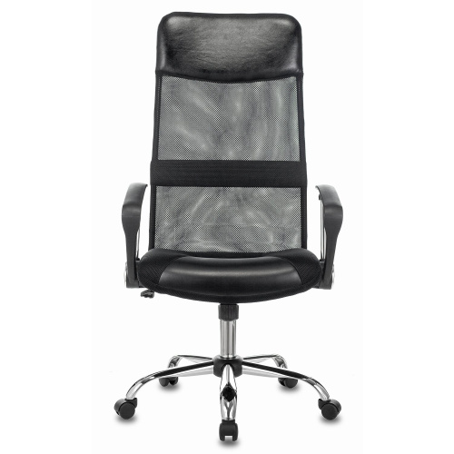 Кресло Бюрократ CH-600SL (CH-600SL/LUX/Black) эко.кожа/сетка черный