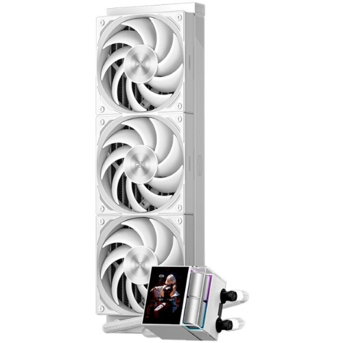 СВО PcCooler DS360 Display WH (310W, 360mm, LED, White, ARGB Pump/ Fans 3x120mm, 90.56CFM, 39.8dBA, 2500RPM)