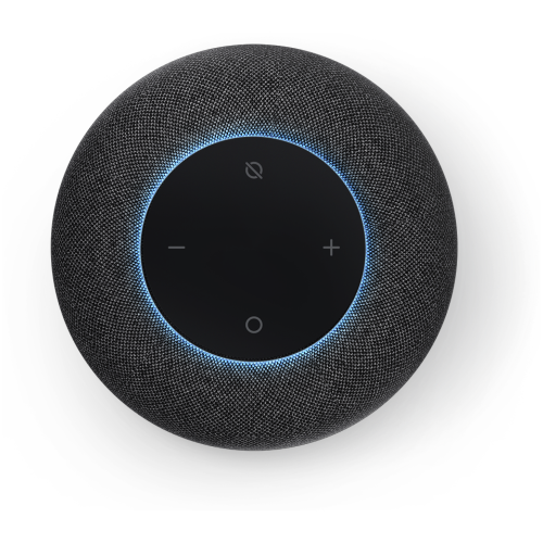 Умная колонка VK КАПСУЛА Мини (MRC02BK) 5Вт, с Марусей, темно-серый