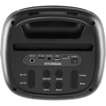 Минисистема Hyundai H-MC1231 черный