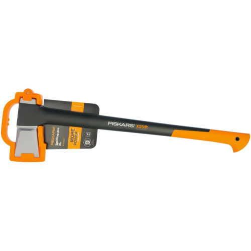 Топор Fiskars X25-XL большой черный/оранжевый (1015643)