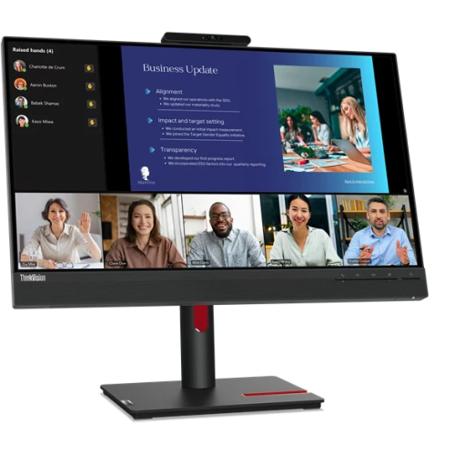 Монитор Lenovo ThinkVision T24v-30 (63D8MAT3EU) Черный