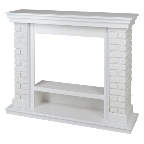 Портал каминный из МДФ RealFlame Brixton 25,5 белый