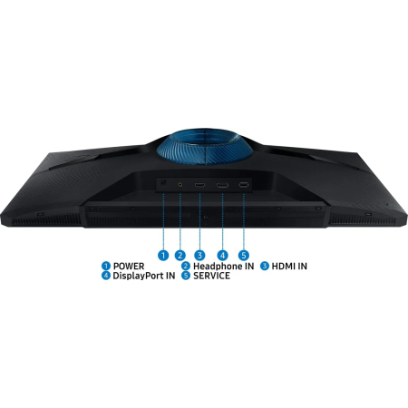 Монитор Samsung Odyssey G3 LS27DG300EUXEN черный