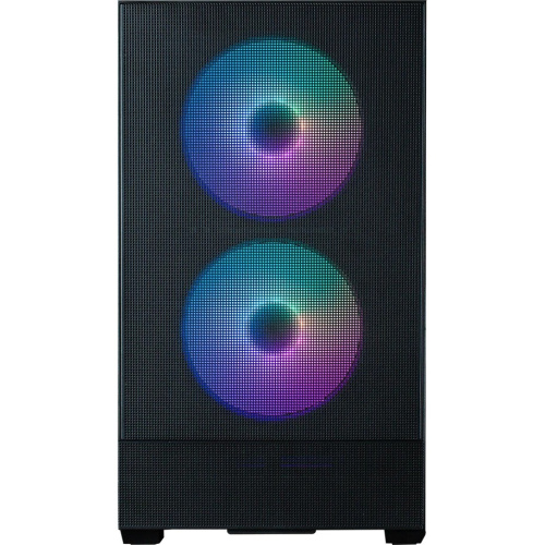 Корпус ZALMAN P30 Air, mATX, Black, Window, 2xCombo (3.5'' or 2.5''), 3x2.5", 1xUSB Type-C, 1xUSB3.0, Front 2x140mm ARGB, Rear 1x140mm ARGB