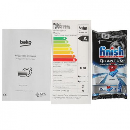 Встраиваемая посудомоечная машина Beko BDIS38120A