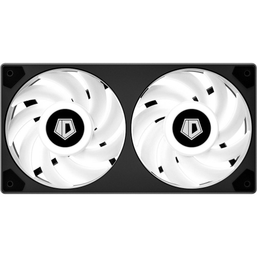 Вентилятор ID-COOLING ICEFAN 240 ARGB 2*120x120x25мм PWM, DUAL FAN, 900-2000об/мин BOX