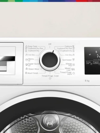 Сушильная машина Bosch WTN86211ME белый