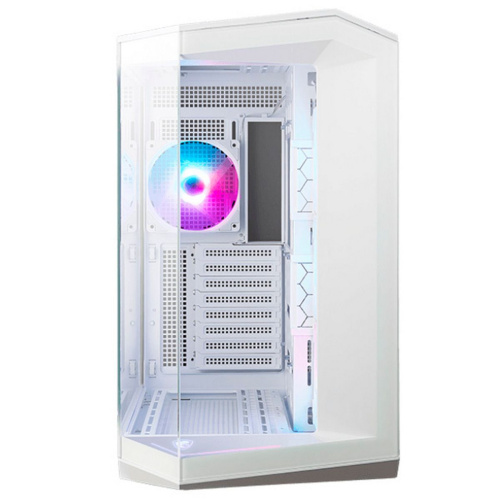 Корпус MSI Mag Pano 100R PZ (306-7G26W22-HH9) White , MidTower, ATX, 2xUSB 3.2 Gen 1, 1xUSB 3.2 Gen2 Type-C, 3x120mm ARGB Reverse Blade Fan