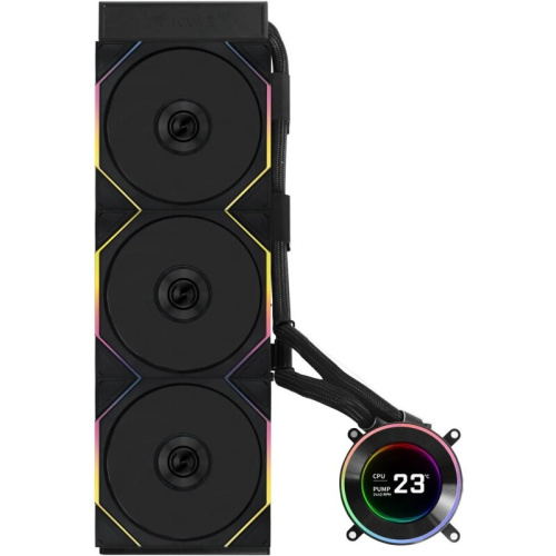 СВО Lian Li HydroShift II LCD-C 360TL (GHS2LCD36TB Black) (G89.GHS2LCD36TB.R0) / 3x120mm ARGB PWM Fans
