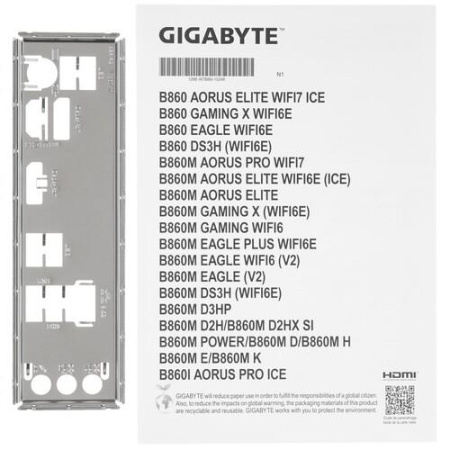 Материнская плата GIGABYTE B860M DS3H