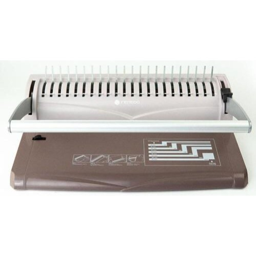 Переплетчик Гелеос БП13ПСК A4/перф.13л.сшив/макс.450л./пластик.пруж. (6-51мм)