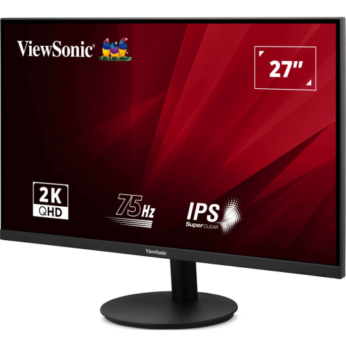 Монитор ViewSonic VA2708-2K-HD-2 черный