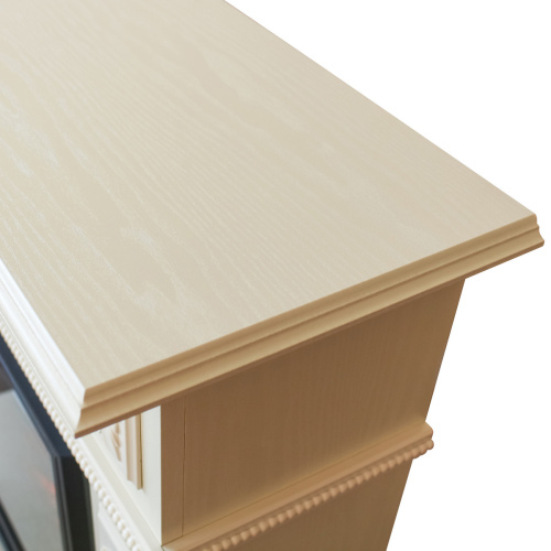 Портал каминный из МДФ RealFlame Lilian WT жемчуг, под очаги (Majestic, Fobos, Eugene, 3D Olympic)