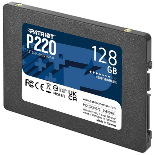 SSD Patriot P220 P220S128G25 SATA III 128Gb 2.5"