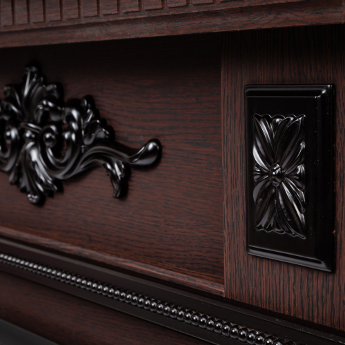 Портал каминный из МДФ RealFlame Lilian, античный дуб, под очаги (Majestic, Fobos, Eugene, 3D Olympic)