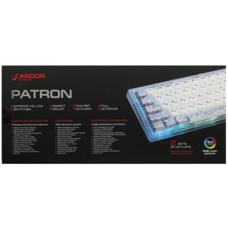 Клавиатура проводная ARDOR GAMING Patron