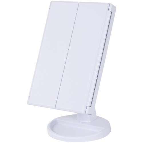 Зеркало настольное BRABIX 609337 белое