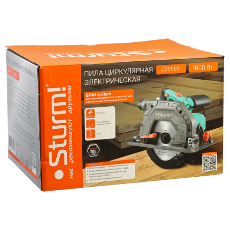 Пила циркулярная Sturm! CS51190