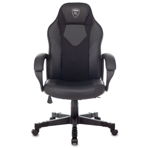 Кресло Zombie Game 17 Carbo текстиль/эко.кожа черный