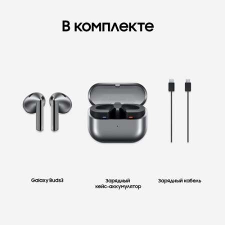 Наушники TWS Samsung Galaxy Buds 3 серый