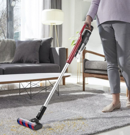 Пылесос Kitfort КТ-561 черный/красный