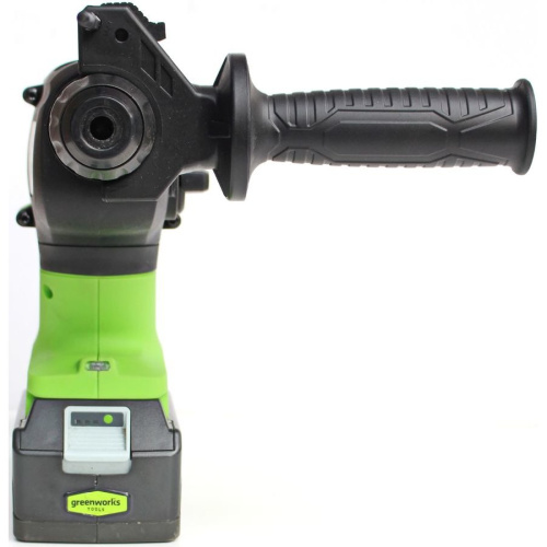 Перфоратор GreenWorks GD24SDS2K4 c 1хАКБ 4 Ач и ЗУ (3803007UB)