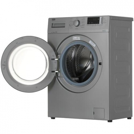 Стиральная машина Beko WSRE6512ZSS серебристый