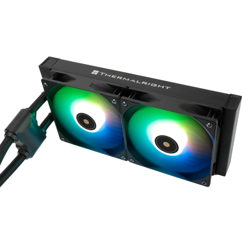 СВО Thermalright Frozen Notte 240 Black Argb V2 (F-Notte-240-BL-ARGB-V2) 240mm, Fans 2x120mm, 72.37CFM, 27.7dBA, 2000RPM