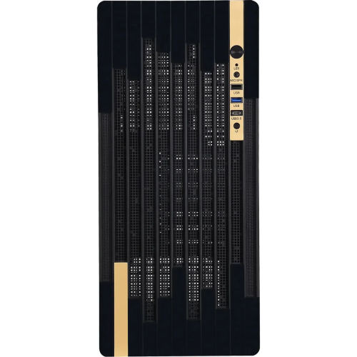 Корпус Accord ACC-188R2, ATX, Midi-Tower, без БП, черный