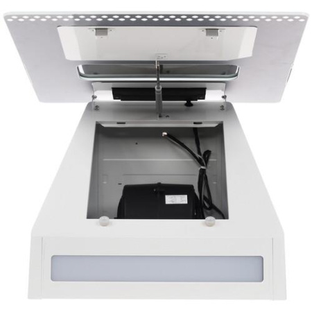 Вытяжка наклонная Hansa OKP6654IWSH белый/серебристый