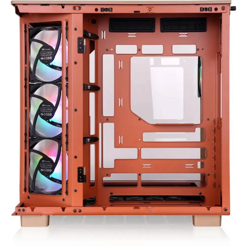 Корпус Thermaltake View 380 XL TG ARGB (CA-11E-00MGWN-00) Gravel Sand коричневый без БП E-ATX 2x120mm 2xUSB3.0 audio bott PSU